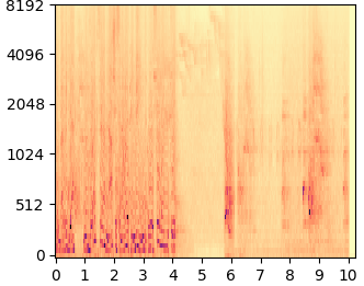 AudioLDM mel-spectrogram