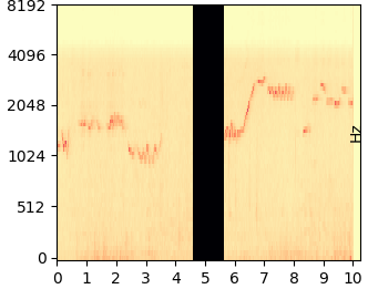 Cut 1s mel-spectrogram