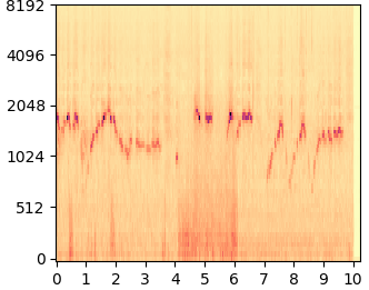 AudioLDM mel-spectrogram