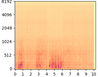 AudioLDM mel-spectrogram