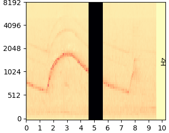 Cut 1s mel-spectrogram