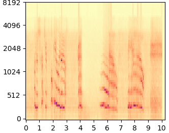 AudioLDM mel-spectrogram