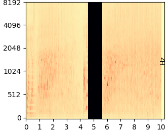 Cut 1s mel-spectrogram