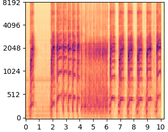 AudioLDM mel-spectrogram