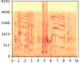 RePaint mel-spectrogram