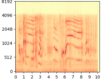 Tango mel-spectrogram