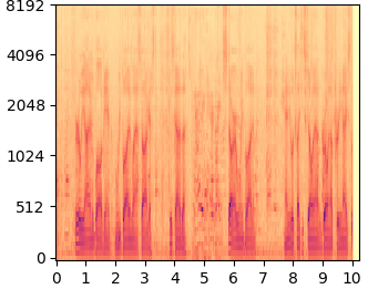 Clean 30 Gap 1 mel-spectrogram